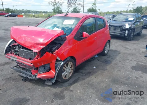 2013 Chevrolet Spark 1Lt Auto из США, поврежденный, VIN KL8CD6S92DC565184